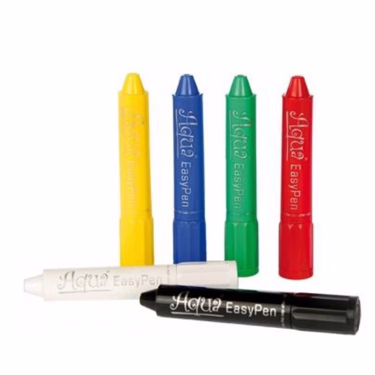 Schminkstifte Aqua Pen Wasserfarben 6 Stück Kostüm-Zubehör Kinder-Schminke Schminken Fasching Karneval Mottoparty Kinder-Geburtstag Kinder-Fasching Schminkstifte Aqua Pen Wasserfarben 6 Stück Kostüm-Zubehör Kinder-Schminke Schminken Fasching Karneval Mottoparty Kinder-Geburtstag Kinder-Fasching