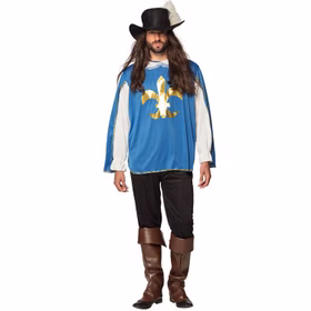 Mittelalter Stiefelstulpen braun ein Paar Gamaschen für Herren Kostüm-Zubehör Musketier Mittelalterfest Fasching Karneval Mottoparty