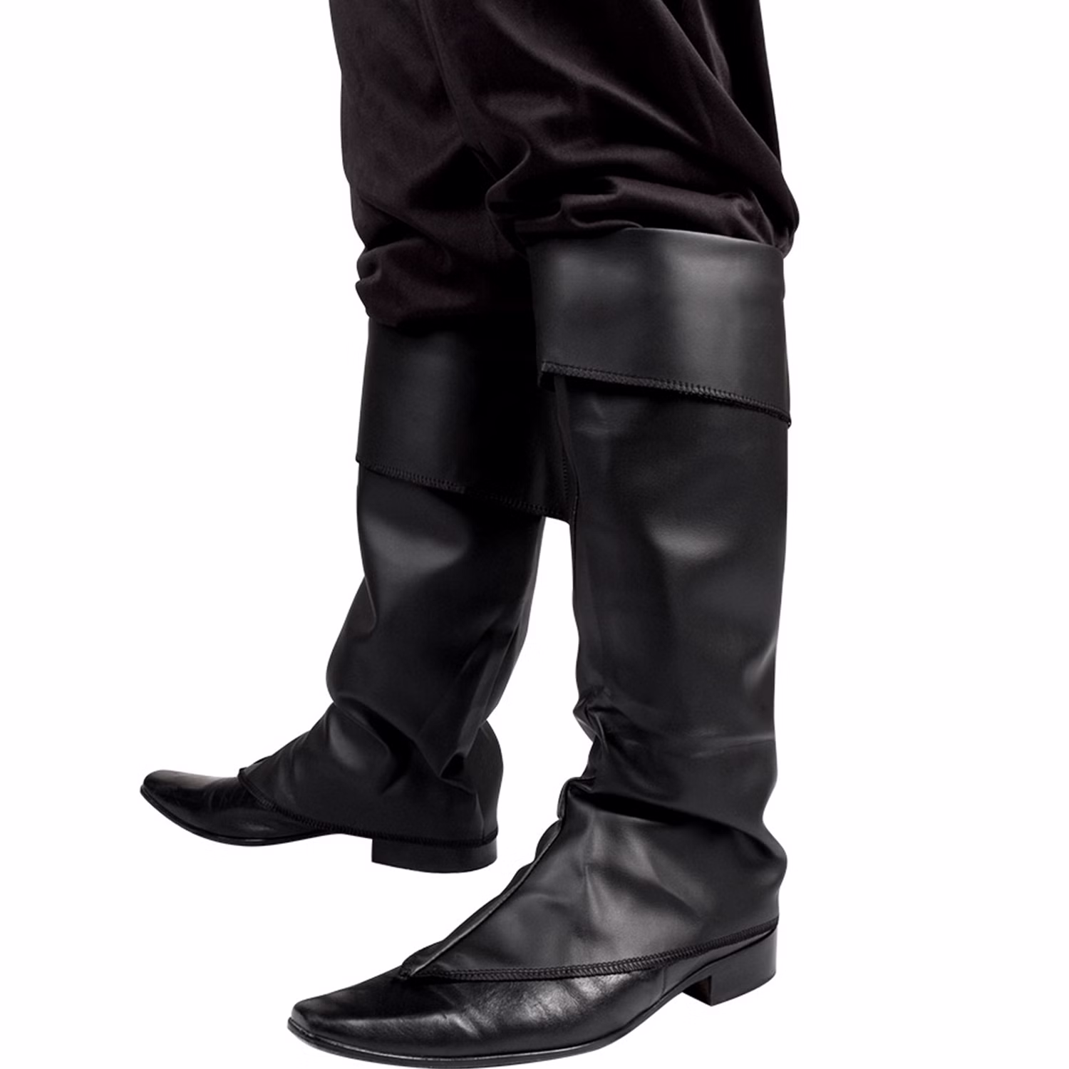 Schlichte Gamaschen schwarz Stiefelstulpen Jäger Weihnachtsmann für Herren Kostüm-Zubehör Fasching Karneval Mottoparty Weihnachtsmann-Zubehör Mittelalter Schlichte Gamaschen schwarz Stiefelstulpen Jäger Weihnachtsmann für Herren Kostüm-Zubehör Fasching Karneval Mottoparty Weihnachtsmann-Zubehör Mittelalter