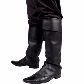 Schlichte Gamaschen schwarz Stiefelstulpen Jäger Weihnachtsmann für Herren Kostüm-Zubehör Fasching Karneval Mottoparty Weihnachtsmann-Zubehör Mittelalter Schlichte Gamaschen schwarz Stiefelstulpen Jäger Weihnachtsmann für Herren Kostüm-Zubehör Fasching Karneval Mottoparty Weihnachtsmann-Zubehör Mittelalter