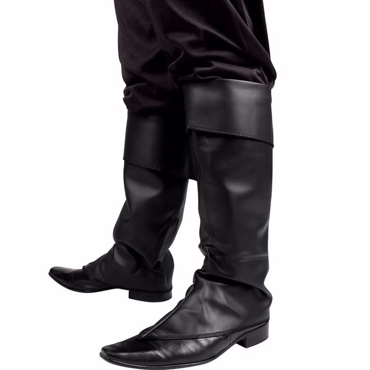 Schlichte Gamaschen schwarz Stiefelstulpen Jäger Weihnachtsmann für Herren Kostüm-Zubehör Fasching Karneval Mottoparty Weihnachtsmann-Zubehör Mittelalter Schlichte Gamaschen schwarz Stiefelstulpen Jäger Weihnachtsmann für Herren Kostüm-Zubehör Fasching Karneval Mottoparty Weihnachtsmann-Zubehör Mittelalter
