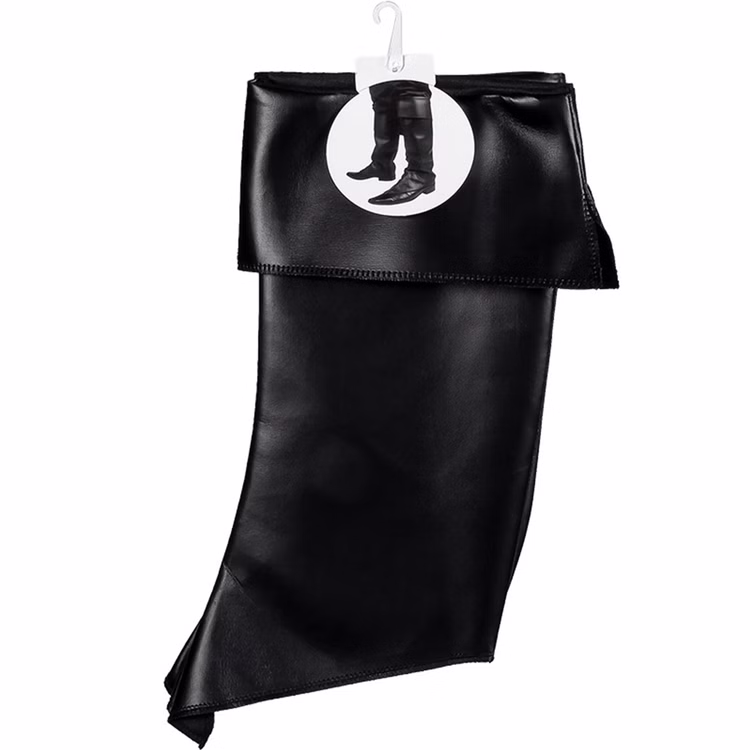 Schlichte Gamaschen schwarz Stiefelstulpen Jäger Weihnachtsmann für Herren Kostüm-Zubehör Fasching Karneval Mottoparty Weihnachtsmann-Zubehör Mittelalter Schlichte Gamaschen schwarz Stiefelstulpen Jäger Weihnachtsmann für Herren Kostüm-Zubehör Fasching Karneval Mottoparty Weihnachtsmann-Zubehör Mittelalter