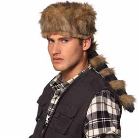 Fellmütze Ranger Alaska Hunter Mr. Smith für Herren KW 58-60 cm Kostüm-Zubehör Wilder Westen Cowboy Fasching Karneval Mottoparty Fellmütze Ranger Alaska Hunter Mr. Smith für Herren KW 58-60 cm Kostüm-Zubehör Wilder Westen Cowboy Fasching Karneval Mottoparty