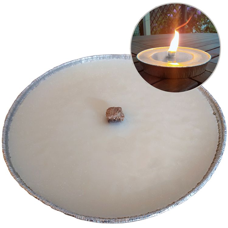 Flammschale mit 7 Stunden Brennzeit Flammschale mit 8 Stunden Brennzeit Garten Dekoration XXL Kerze Partyfeuer Deko Tischdeko Gartenlicht Outdoorkerze