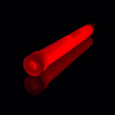 Knicklicht, Leuchtstab - rot