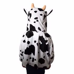 Kuh Kostüm Klara Gr. 104 schwarz-weiß mit Kapuze Kälbchen Umhang für Kinder Tier Tierkostüm für Mädchen und Jungen Unisex-Kostüm Fasching Karneval Mottoparty Kinderfasching Kuh Kostüm Klara Gr. 104 schwarz-weiß mit Kapuze Kälbchen Umhang für Kinder Tier Tierkostüm für Mädchen und Jungen Unisex-Kostüm Fasching Karneval Mottoparty Kinderfasching