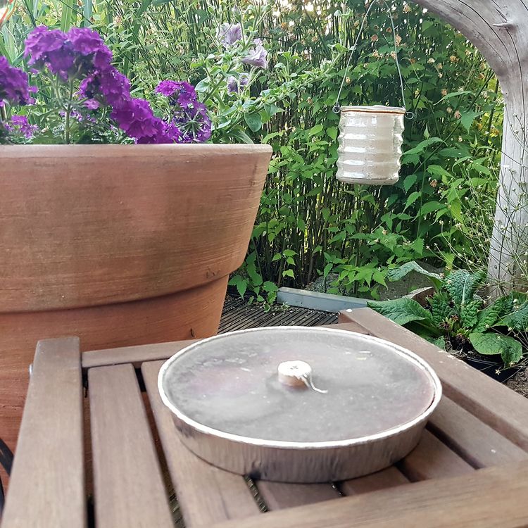 10 Flammschalen mit 8 Stunden Brennzeit Garten Dekoration XXL Kerze Partyfeuer Deko Tischdeko Gartenlicht 10 Stück Outdoorkerze