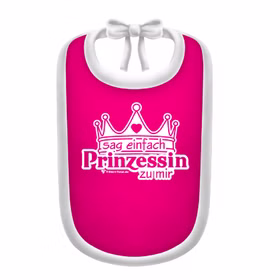 Baby Lätzchen Prinzessin pink-weiß für Kleinkinder mit Spruch Geburtstag Geschenkidee 1. Geburtstag Geburt Baby Lätzchen Prinzessin pink-weiß für Kleinkinder mit Spruch Geburtstag Geschenkidee 1. Geburtstag Geburt