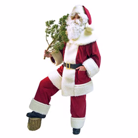 Weihnachtsmann Kostüm hochwertig dunkelrot Plüsch Nikolaus für Herren Fasching Karneval Mottoparty Santa Claus Weihnachten Weihnachtsfeier Weihnachtsmann Kostüm hochwertig dunkelrot Plüsch Nikolaus für Herren Fasching Karneval Mottoparty Santa Claus Weihnachten Weihnachtsfeier