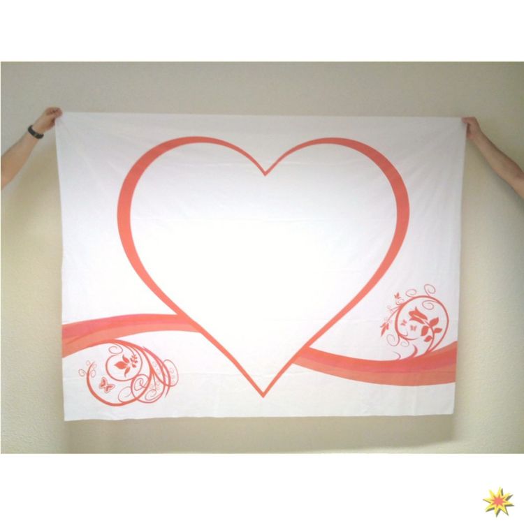 Herz Laken Ausschneiden Hochzeit Bettlaken