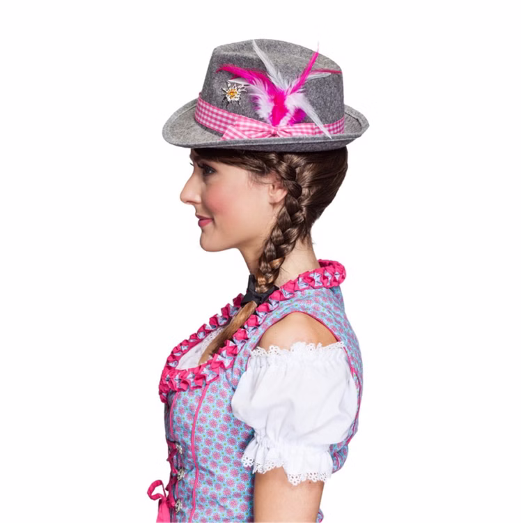 Trachtenhut Moni pink Oktoberfest Zubehör Onesize Damen Hut Kopfbedeckung Kostüm-Accessoire Wiesn Wasen Fasching Karneval Mottoparty Bayern Bavaria Trachtenhut Moni pink Oktoberfest Zubehör Onesize Damen Hut Kopfbedeckung Kostüm-Accessoire Wiesn Wasen Fasching Karneval Mottoparty Bayern Bavaria