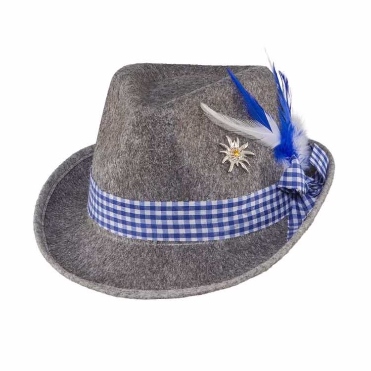 Bayernhut Moni blau Oktoberfest-Zubehör Onesize Kopfbedeckung für Damen Wiesn-Outfit Wasen Mottoparty Fasching Karneval Bayernhut Moni blau Oktoberfest-Zubehör Onesize Kopfbedeckung für Damen Wiesn-Outfit Wasen Mottoparty Fasching Karneval