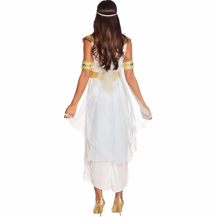 Cleopatra Kostüm Ägypterin Anuket für Damen Gr. 36-42 Kleid Antike Fasching Karneval Mottoparty Cleopatra Kostüm Ägypterin Anuket für Damen Gr. 36-42 Kleid Antike Fasching Karneval Mottoparty