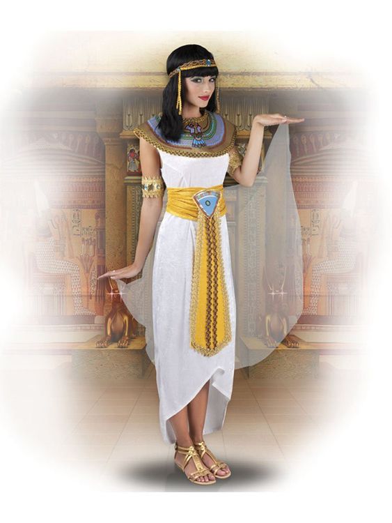 Cleopatra Kostüm Ägypterin Anuket für Damen Cleopatra Kostüm Ägypterin Anuket für Damen Gr. 36-42 Kleid Antike Fasching Karneval Mottoparty