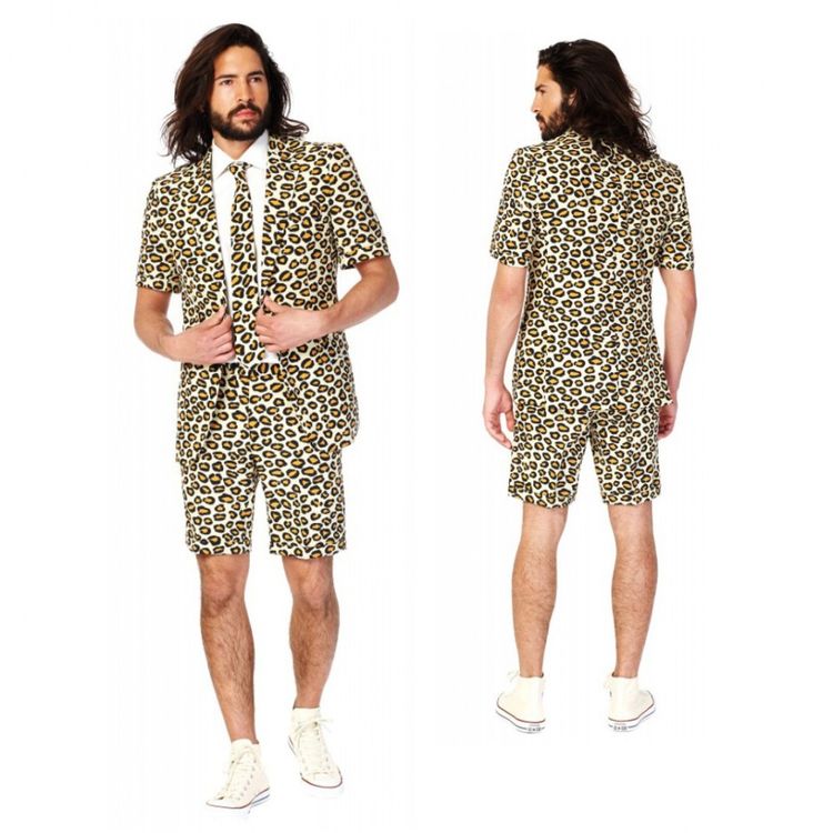 Summer Suit The Jag Kurzer Opposuit für Herren Summer Suit The Jag Opposuit für Herren Gr. 60 SALE Fasching Karneval Mottoparty