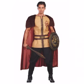 Wikinger Kostüm Varo für Herren Gr. M-XXL braun Krieger SALE Fasching Karneval Mottoparty