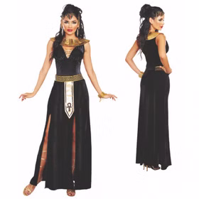 Cleopatra Kostüm Alexia für Damen Gr. XL Kleid lang Ägypterin Antike Fasching Karneval Mottoparty