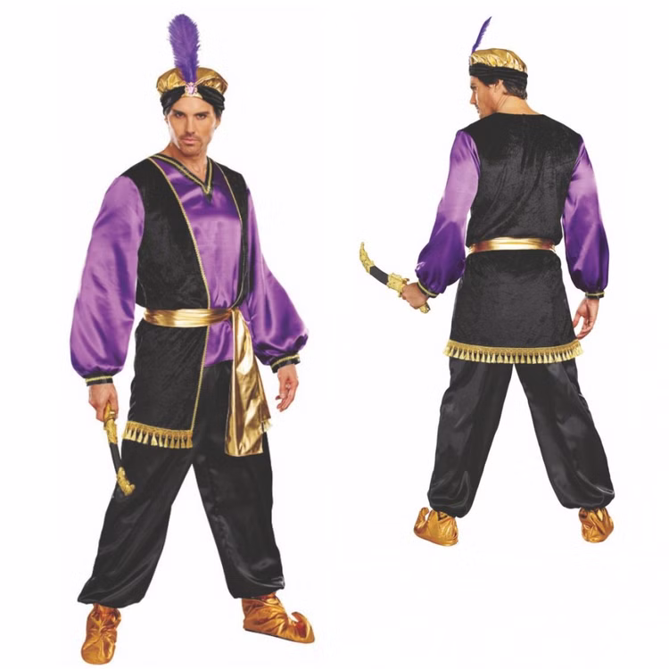 Sultan Kostüm Omar für Herren Gr. XXL lila Orient 1001 Nacht Märchen SALE Fasching Karneval Mottoparty Sultan Kostüm Omar für Herren Gr. XXL lila Orient 1001 Nacht Märchen SALE Fasching Karneval Mottoparty