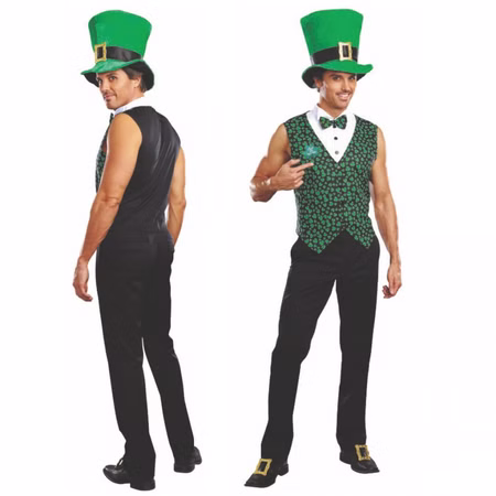 Irish Kostüm Grünes Kleeblatt Barry für Herren Gr. M-XXL St. Patrick SALE Fasching Karneval Mottoparty Saint Patrick’s Day Irish Kostüm Grünes Kleeblatt Barry für Herren Gr. M-XXL St. Patrick SALE Fasching Karneval Mottoparty Saint Patrick’s Day