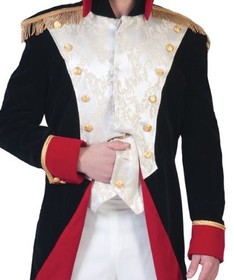 Napoleon Kostüm Kaiser Frankreichs für Herren Gr. 48-58 Uniform Fasching Karneval Mottoparty