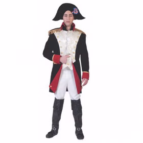 Napoleon Kostüm Kaiser Frankreichs für Herren Gr. 52-54 Uniform Fasching Karneval Mottoparty Napoleon Kostüm Kaiser Frankreichs für Herren Gr. 52-54 Uniform Fasching Karneval Mottoparty