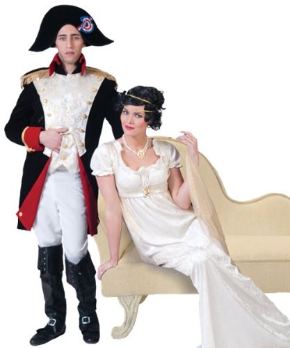 Napoleon Kostüm Kaiser Frankreichs für Herren Gr. 52-54 Uniform Fasching Karneval Mottoparty