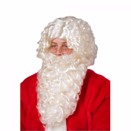Weihnachtsmann Bart mit Perücke hellblond Nikolaus Kostüm SALE Heiligabend Bescherung Kostüm-Zubehör Weihnachtsmann Weihnachtsmann Bart mit Perücke hellblond Nikolaus Kostüm SALE Heiligabend Bescherung Kostüm-Zubehör Weihnachtsmann