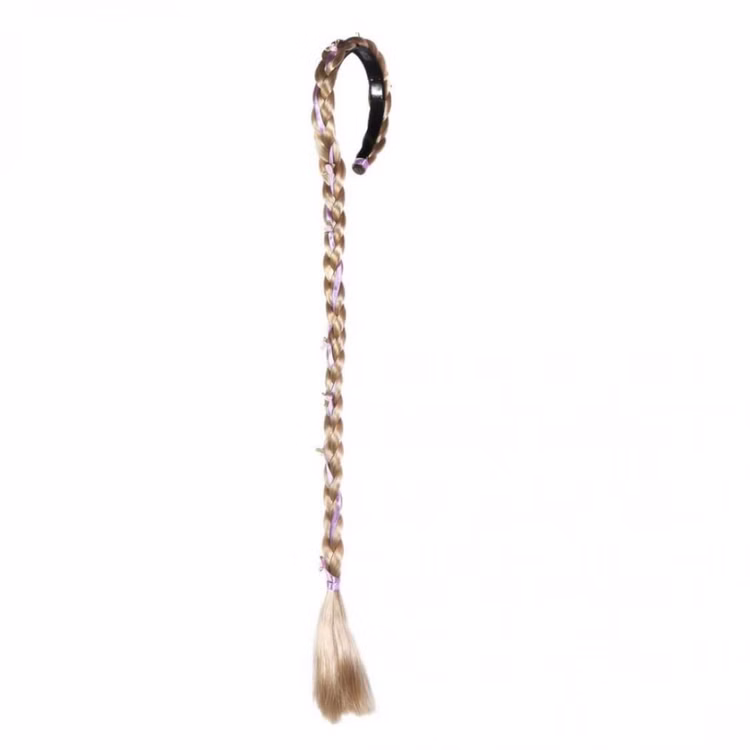 Rapunzel-Zopf blond mit Haarreif für Kinder 70 cm lang Kostüm-Zubehör Accessoire Kinder Haarreif geflochtener Zopf Fasching Karneval Mottoparty Kinderfasching Kindergeburtstag Rapunzel-Zopf blond mit Haarreif für Kinder 70 cm lang Kostüm-Zubehör Accessoire Kinder Haarreif geflochtener Zopf Fasching Karneval Mottoparty Kinderfasching Kindergeburtstag