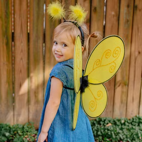 Bienen-Set Kostüm Flügel und Haarreif für Kinder gelb Tier Biene Flügel 54x41 cm Kostüm-Zubehör Fasching Karneval Mottoparty Kinderfasching Kindergeburtstag Bienen-Set Kostüm Flügel und Haarreif für Kinder gelb Tier Biene Flügel 54x41 cm Kostüm-Zubehör Fasching Karneval Mottoparty Kinderfasching Kindergeburtstag