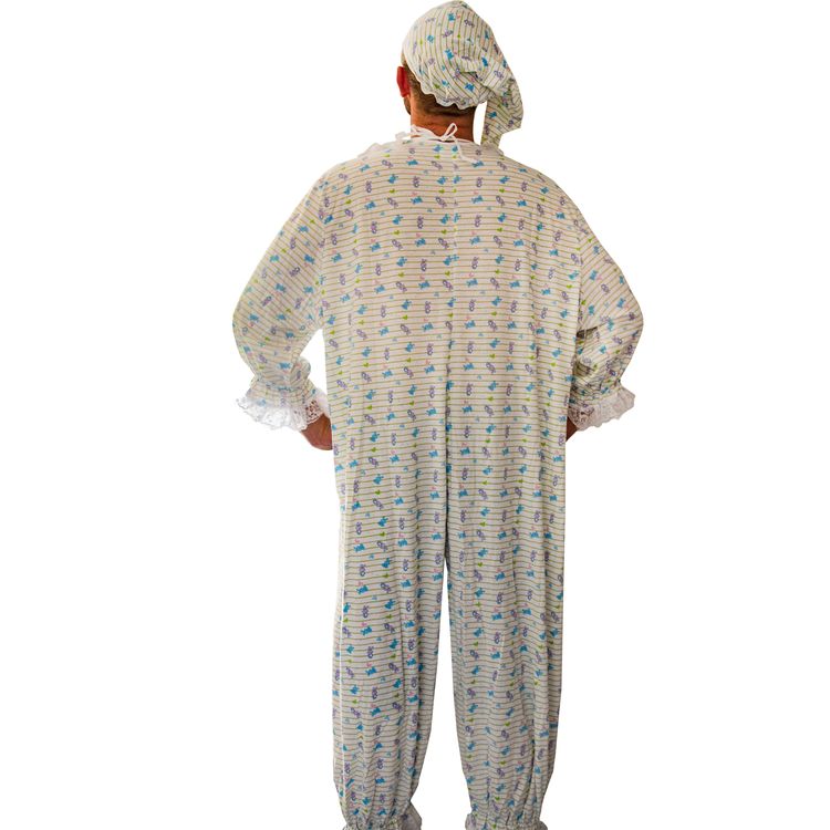 Baby Kostüm JGA Riesen-Baby Strampler mit Lätzchen & Mütze für Herren Baby Kostüm JGA Riesen-Baby Strampler mit Lätzchen & Mütze für Herren Gr. L/XL Pullerparty Babyshower Junggesellenabschied Fasching Karneval Mottoparty Party-Spaß