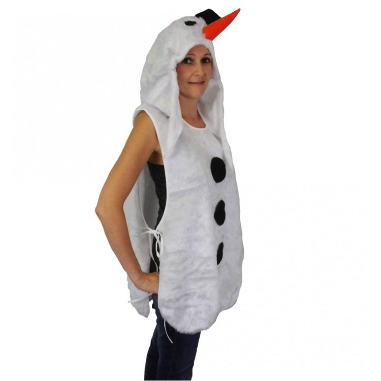 Schneefrau Kostüm Mrs. Frozen für Damen Schneefrau Kostüm Mrs. Frozen für Damen Gr. XS-XL weiß Winter Schneemann Fasching Karneval Mottoparty