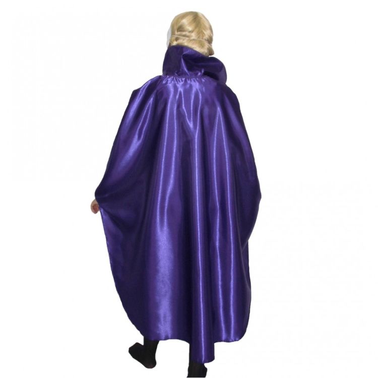 Venezianischer Umhang Kostüm lila 140 cm lang für Erwachsene Venezianischer Umhang Kostüm lila 140 cm lang für Erwachsene Kostüm-Zubehör SALE Fasching Karneval Mottoparty