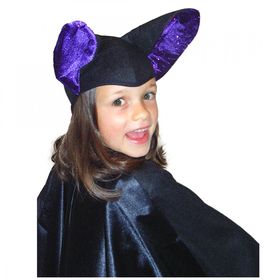 Fledermaus Kostüm Blacky II Halloween für Kinder Gr. 104-116 schwarz-lila Tierkostüm SALE Fasching Karneval Mottoparty Kindergeburtstag