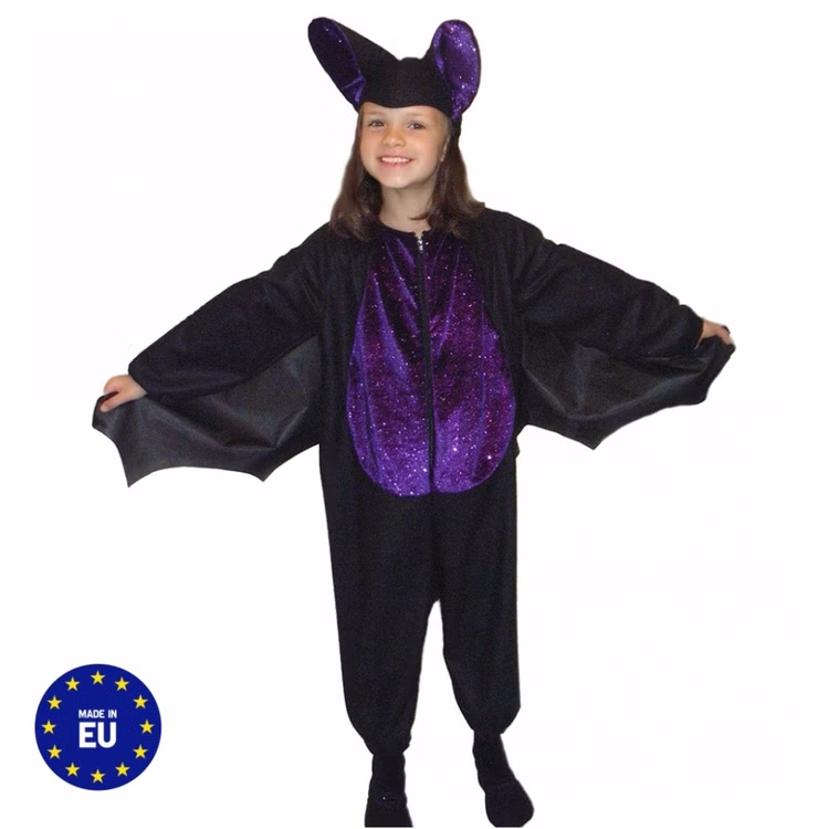 Fledermaus Kostüm Blacky II Halloween für Kinder Gr. 104-116 schwarz-lila Tierkostüm SALE Fasching Karneval Mottoparty Kindergeburtstag Fledermaus Kostüm Blacky II Halloween für Kinder Gr. 104-116 schwarz-lila Tierkostüm SALE Fasching Karneval Mottoparty Kindergeburtstag