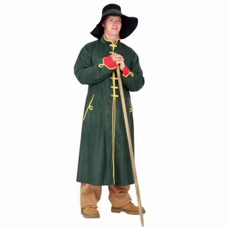 Nachtwächter Kostüm Wärter Hirte für Herren Gr. L-XL grün Schäfer Fasching Karneval Mottoparty Nachtwächter Kostüm Wärter Hirte für Herren Gr. L-XL grün Schäfer Fasching Karneval Mottoparty