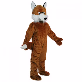 Fuchs Maskottchen Kostüm Promotionkostüm Big Fuchs Einhgr. Tier Laufkostüm Maskottchen Karneval 2