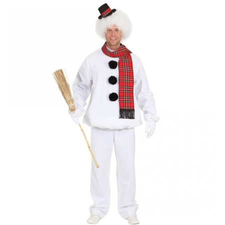 Schneemann Kostüm Mr. Frosty für Herren